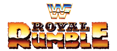 WWF Royal Rumble logo for Sega Mega Drive